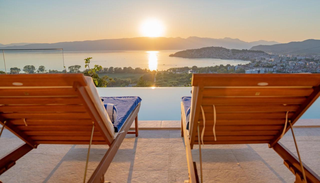 Casa Farmak - 4 Bedroom Lux Apartment With Infinity Pool & Lake View Ohri Dış mekan fotoğraf